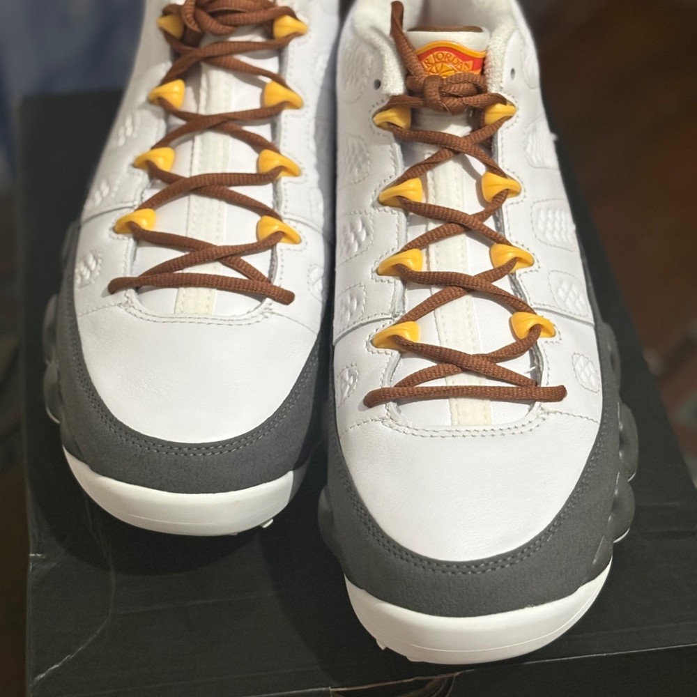 JORDAN 9 RETRO LOW GOLF "US OPEN" WHITE GREY