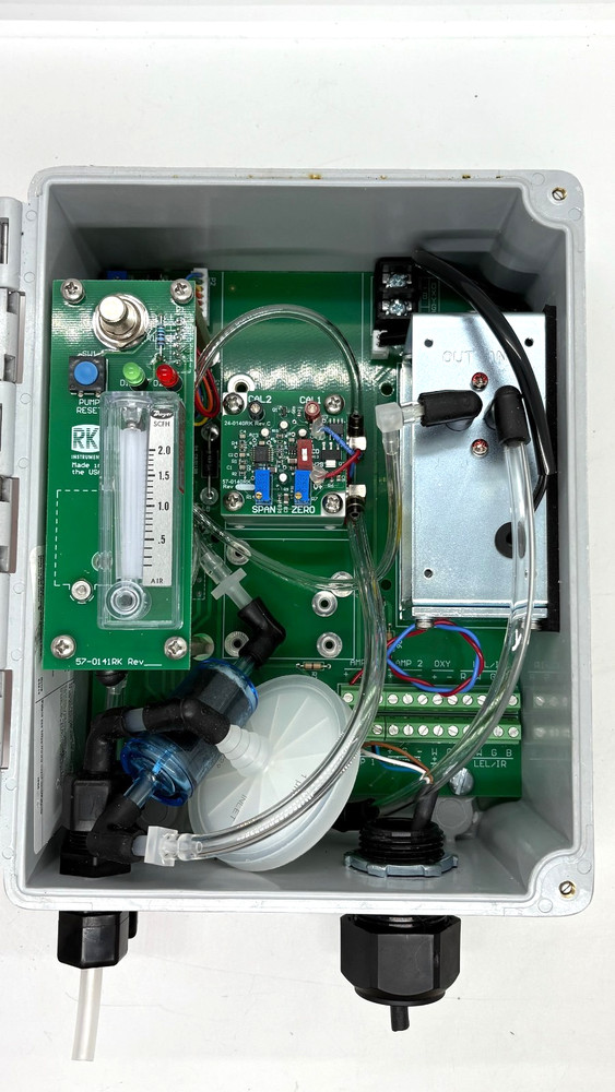 RKI 35-3001-04 Fixed Systems Gas Detector Sample Draw Sensor / Transmitter