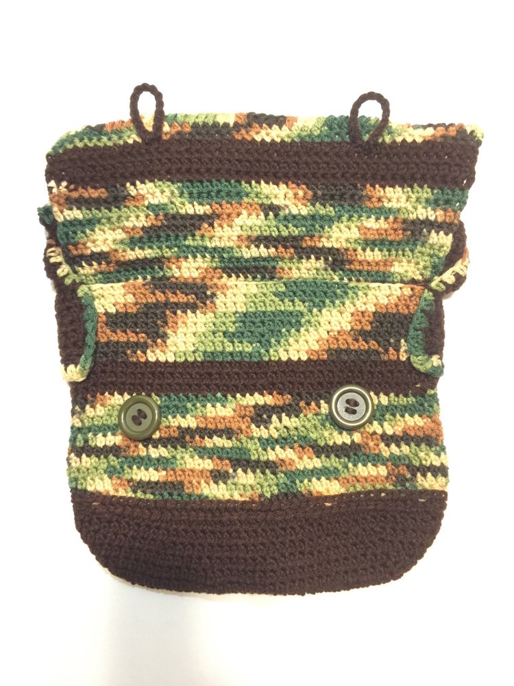 Crochet Multicolor Handbag