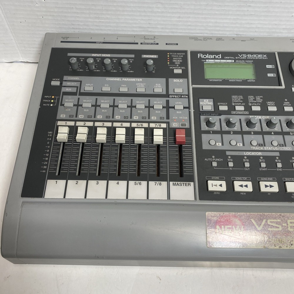Roland VS-840EX Digital Studio Workstation / Multitrack Recorder *read*