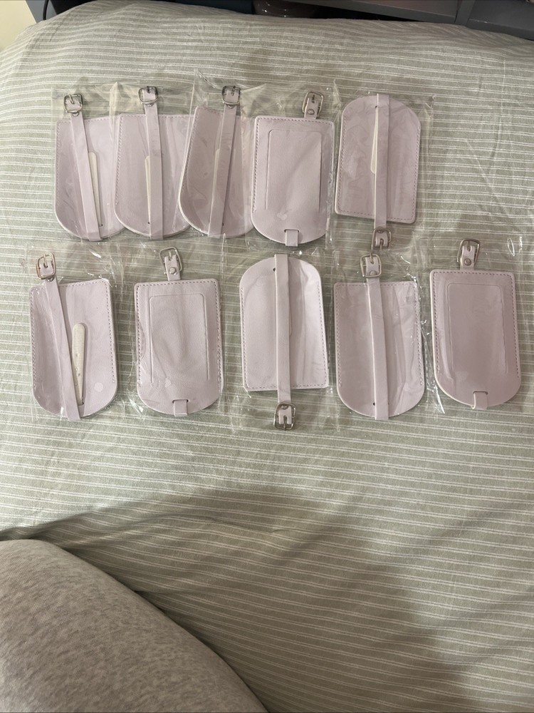 10 Piece Bundle Luggage Tags