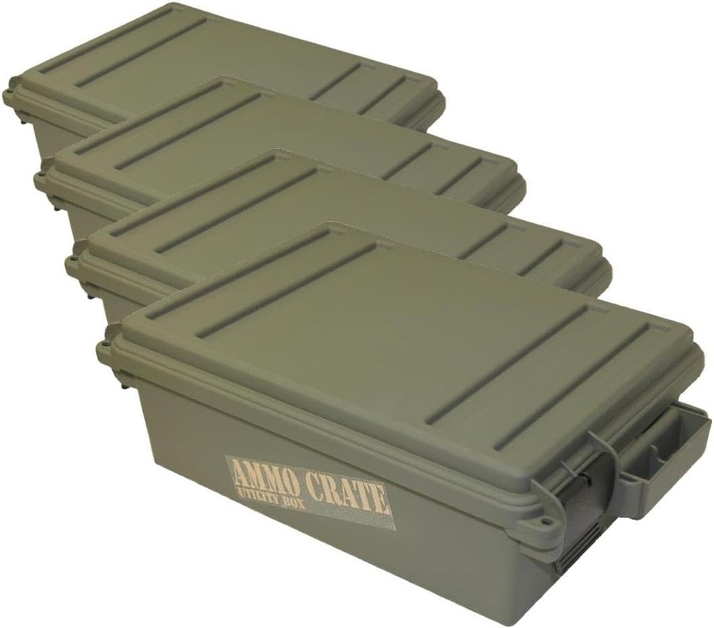 Multi-purpose storage box, waterproof O-ring seal - Army green