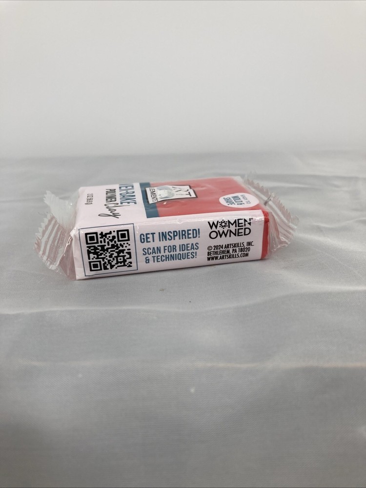 ArtSkills - Art Elements 2oz Oven-Bake Polymer Clay, Red