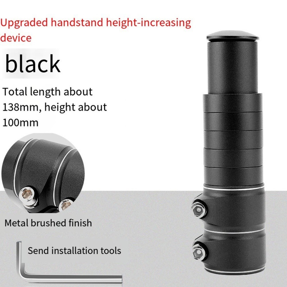 Adjustable Height Bike Handlebar Extender For Comfortable Cycling Experience