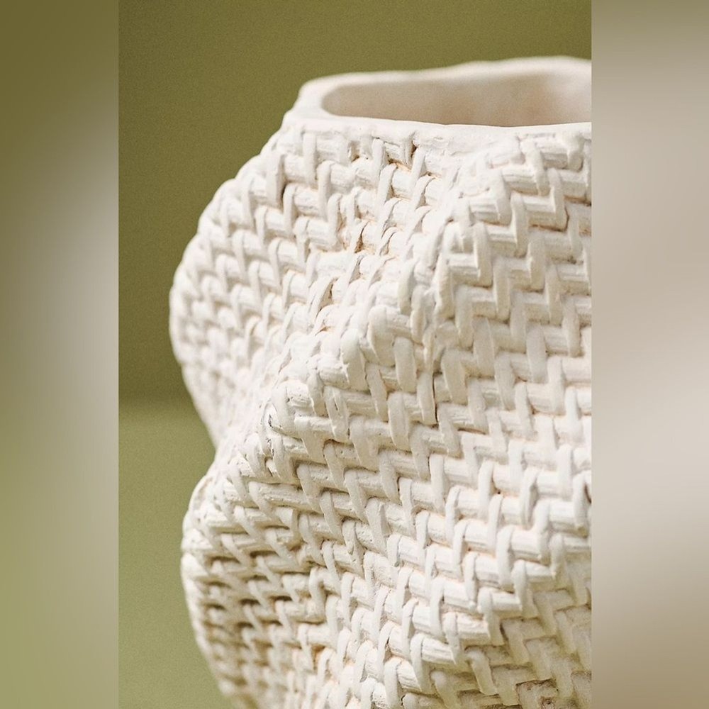 Anthropologie LENNON TEXTURED PLANTER