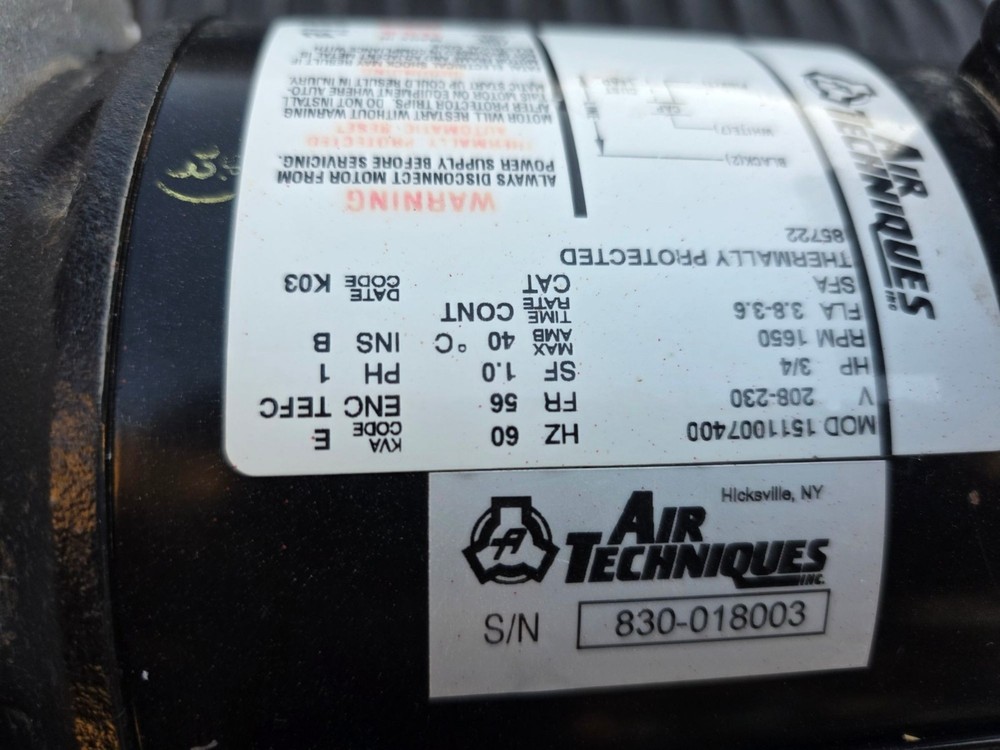 Air Techniques AirStar Compressor Head – Fits Multiple Models