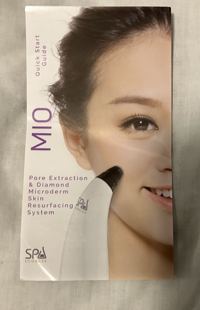 SPA SCIENCES~ MIO Pore Extraction & Diamond Skin Resurfacing System