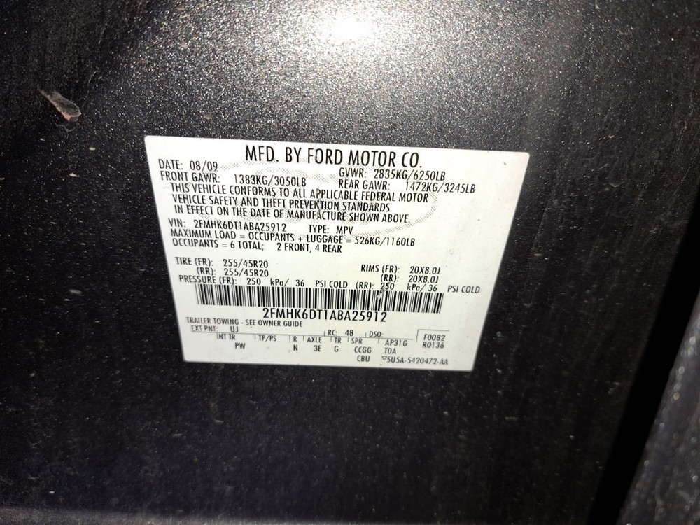 Rear 2010 Flex Camera/Projector Sku#4196219