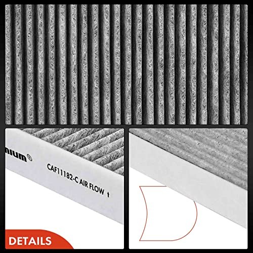 Engine Air Filter & Cabin Air Filter (w/Activated Carbon) - Compatible with