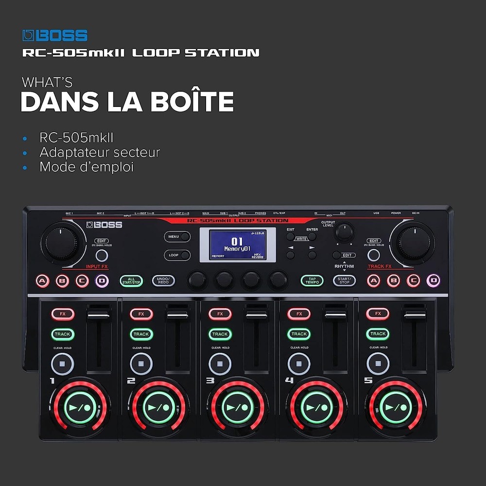 BOSS RC-505MKII table top looper boss