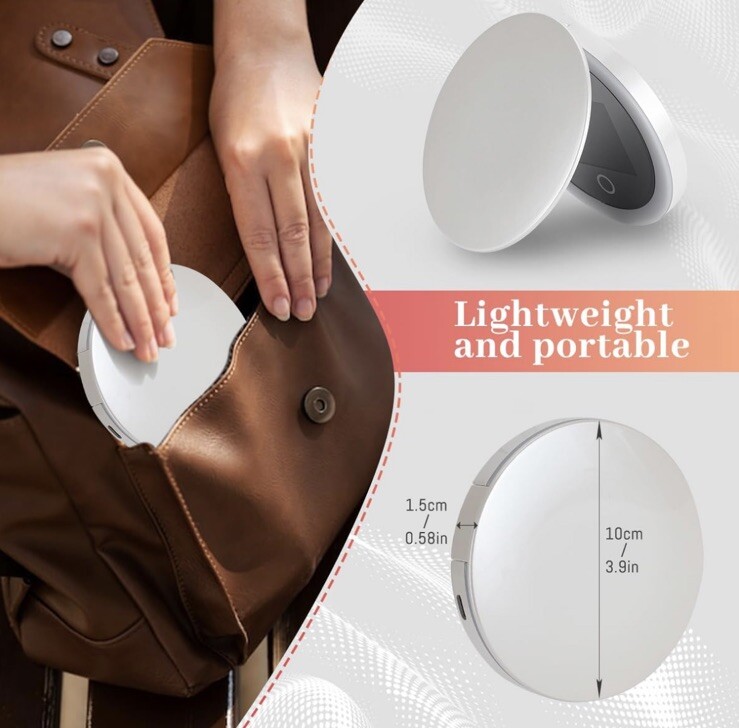 Sunscreen Testing Mirror with UV Camera for Sun Skin Care