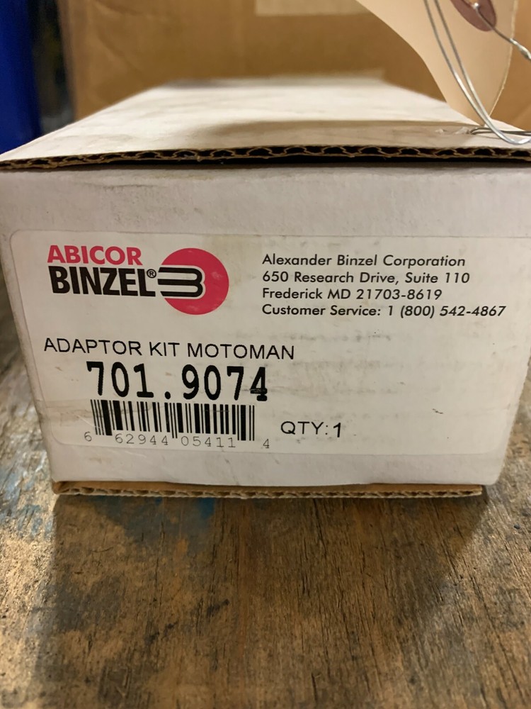 ABICOR BINZEL 701.9074 ADAPTOR KIT