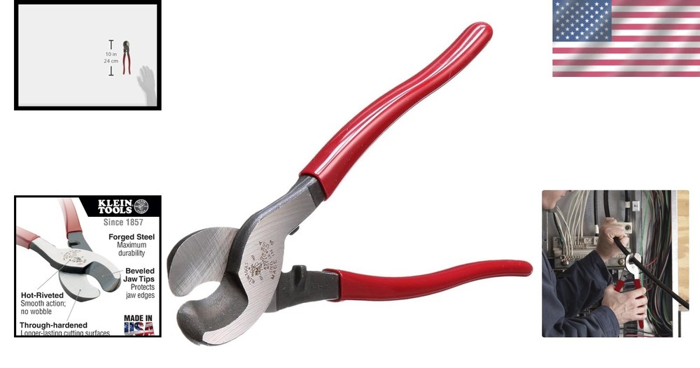 High-Performance Klein 63050 Cable Cutter - Portable & Durable For Professionals