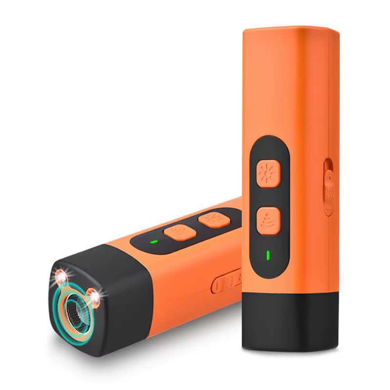Ultrasonic Dog Bark Shield Pro with HD Display & LED Flashlight