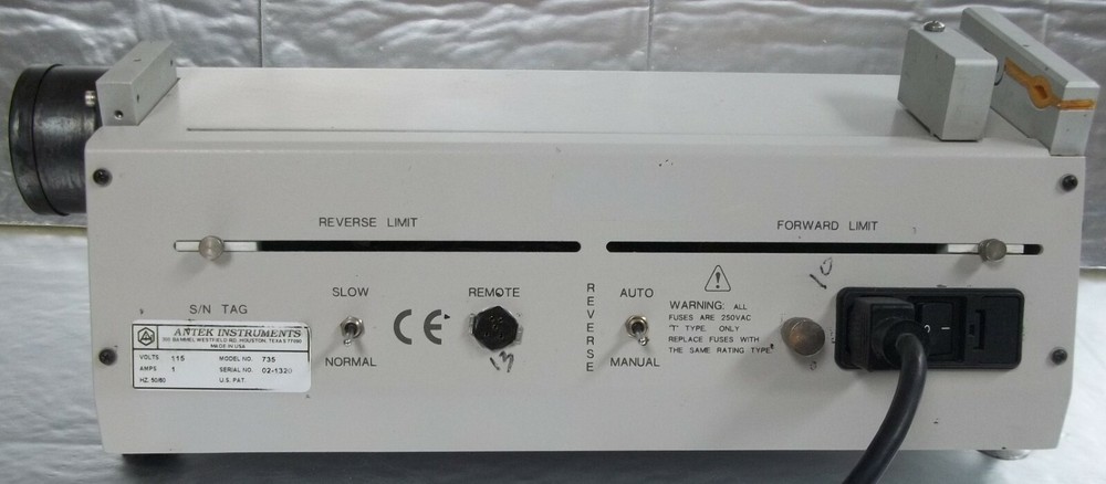 ANTEK INSTRUMENTS, ANTEK SAMPLE DRIVE, MODEL 735