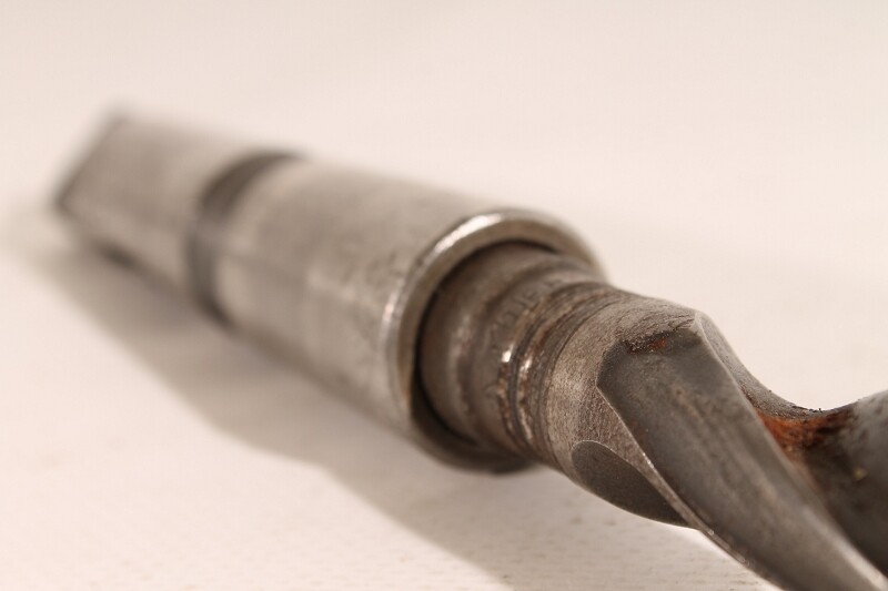 1 Spiral Drill Bit 17 mm Ø Morse Taper Shank Adapter