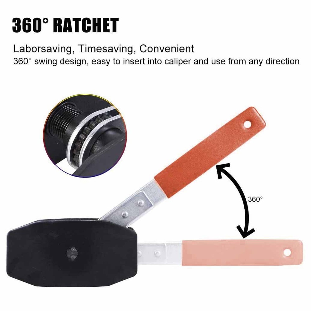 Disc Brake Pad Spreader Piston Compressor Installation Caliper Steel Press Tool