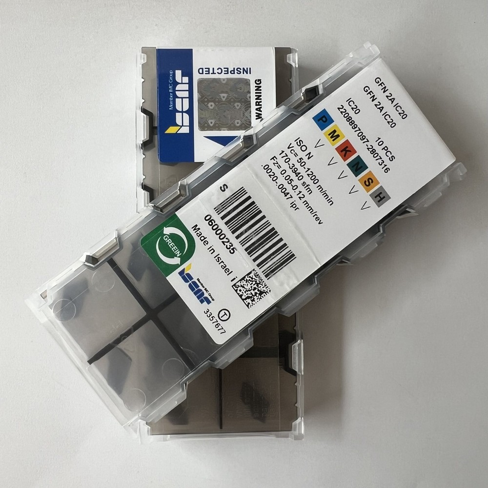 ISCAR / GFN2A IC20 / Industrial indexable carbide inserts 10 Pcs