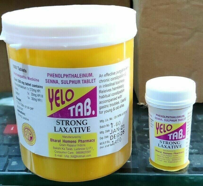 Bharat Homeopathic Yelo Tablets