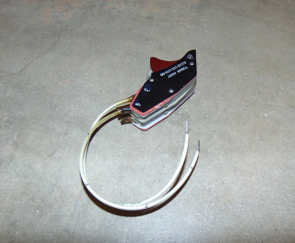 Military Aircraft B8-A Control Stick Grip Trigger Switch Assembly, B-8 MC2