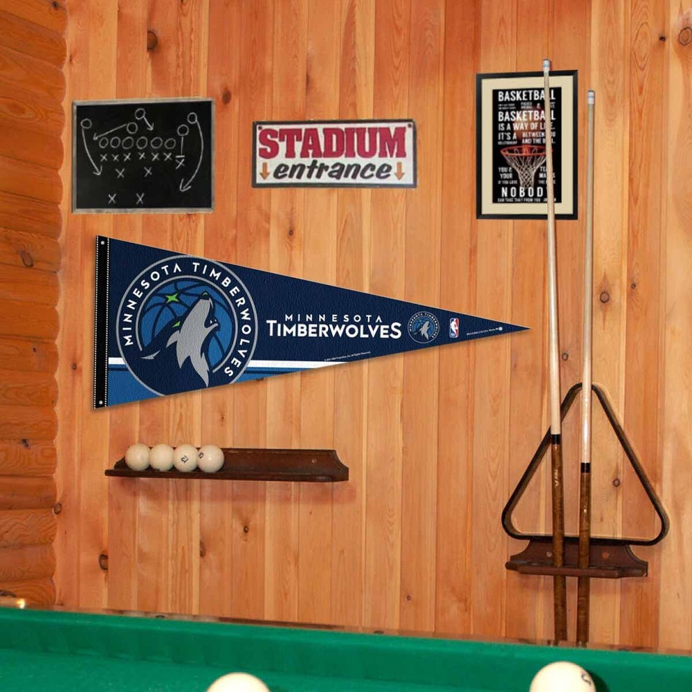 Minnesota Timberwolves Wall Banner Pennant Flag