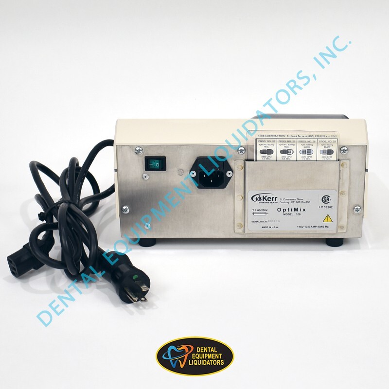 Dental Amalgamator Kerr OptiMix 100 Programmable Computerized Mixing System