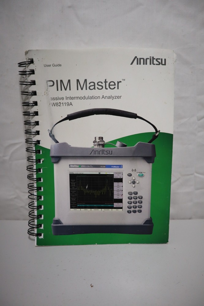 Anritsu Pim Master MW82119A User Guide