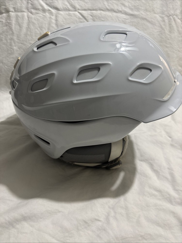 SMITH Optics Vantage Lightweight Unisex Snow Helmet - White, Small 51-55 EUC