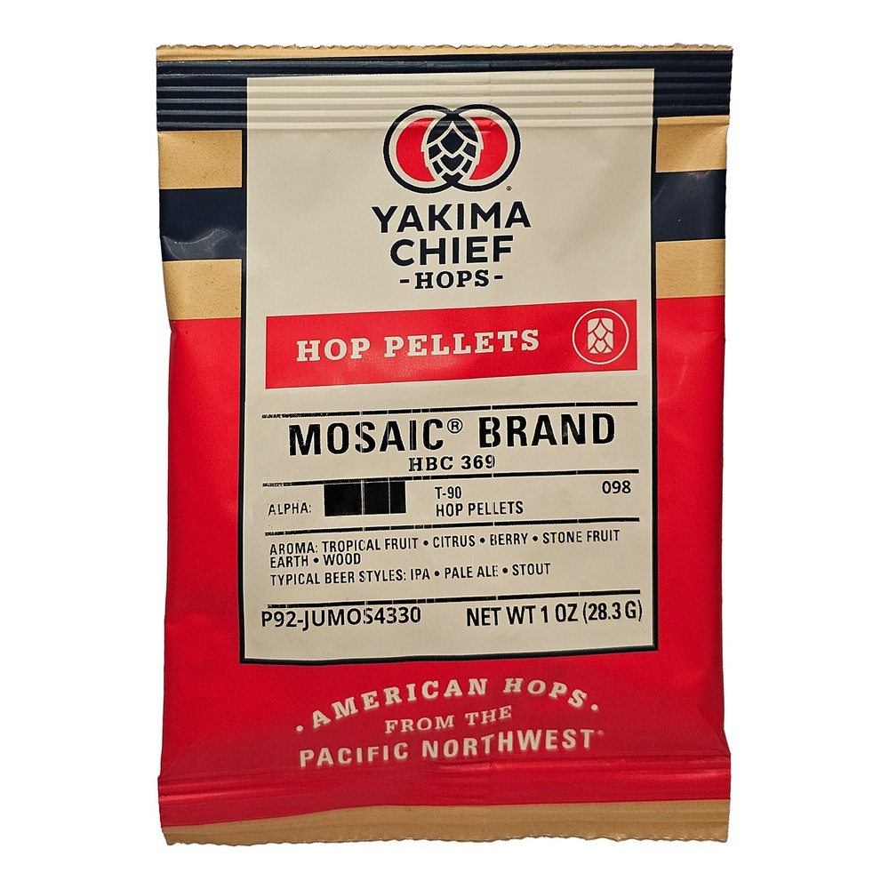 US Mosaic Hop Pellets 1 oz for Home Brew Beer making