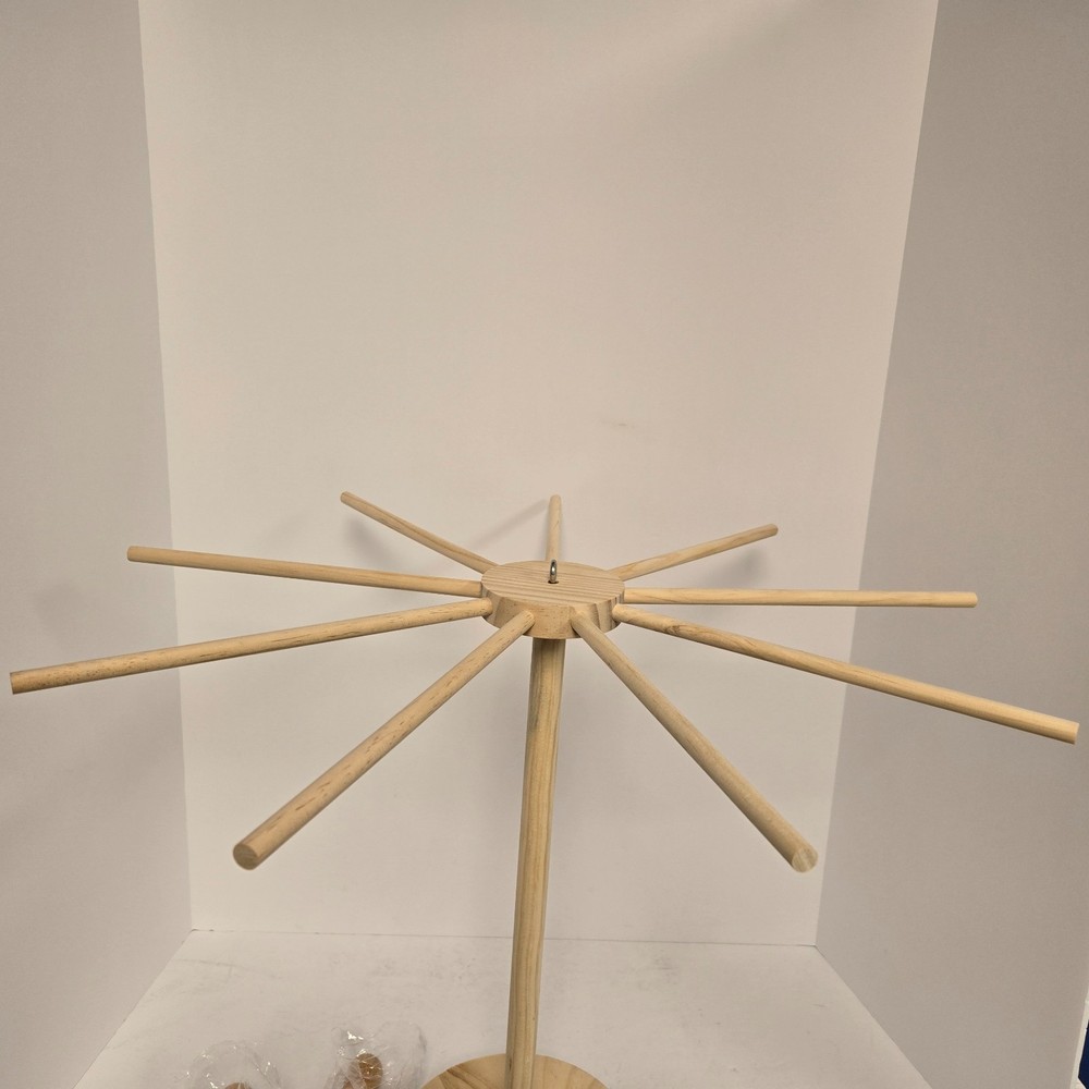 Rotating Pasta Drying Rack with tools