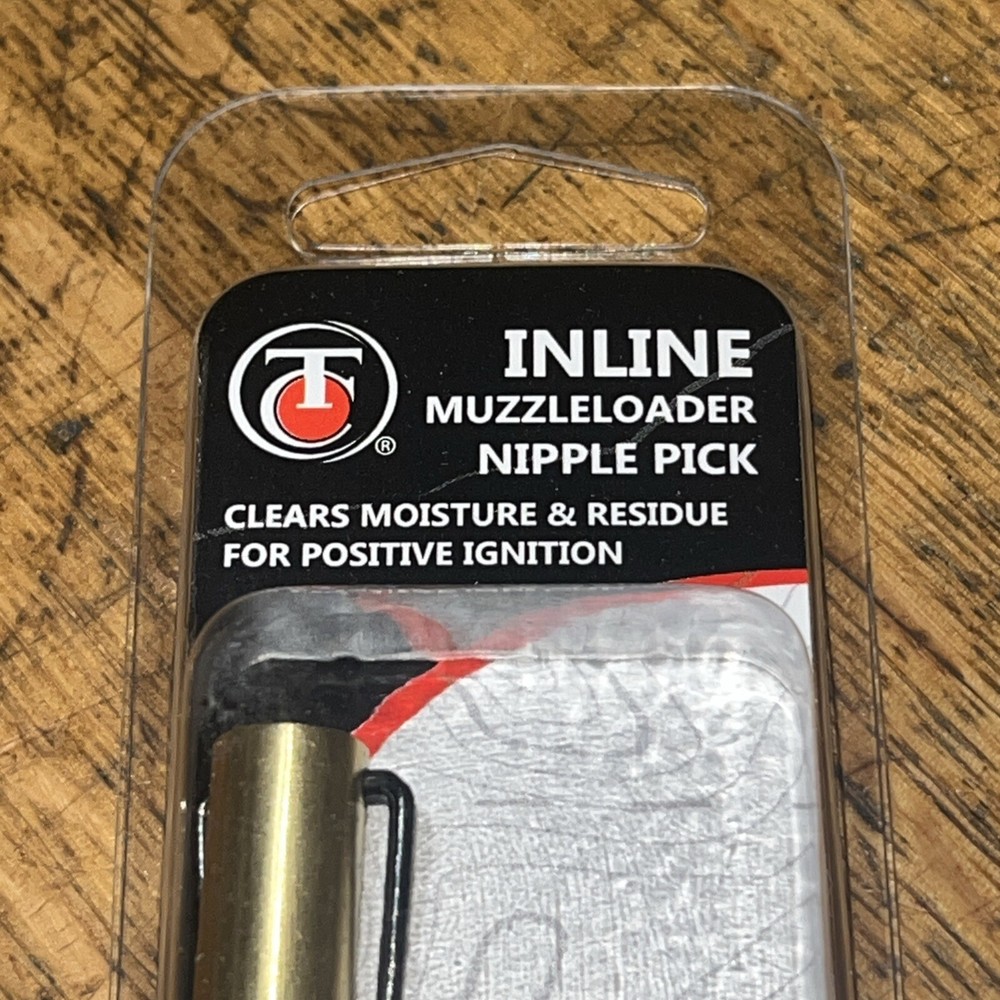 Thompson Center 31007244 MUZZLELOADER Inline Nipple Pick