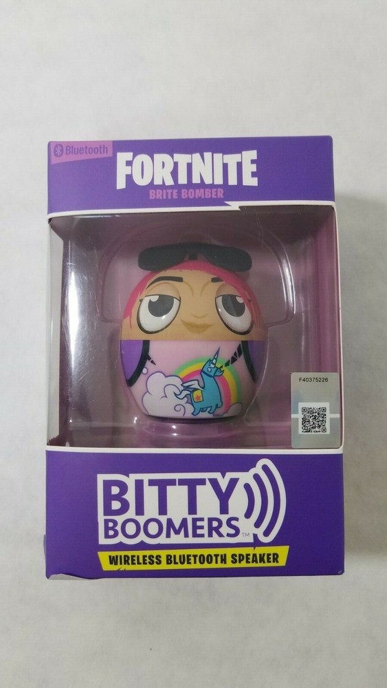 Fortnite Brite Bomber Bitty Boomers Wireless Bluetooth Speaker NIB