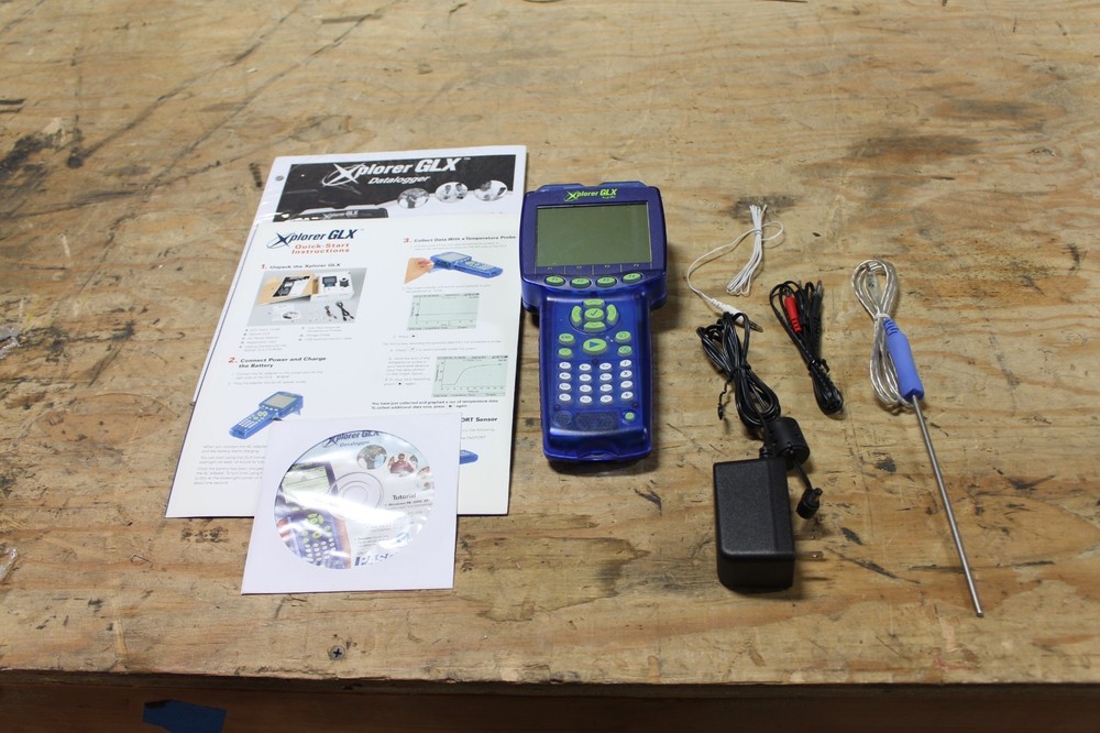 PASCO PASPORT XPLORER GLX DATA GRAPHING LOGGER KIT