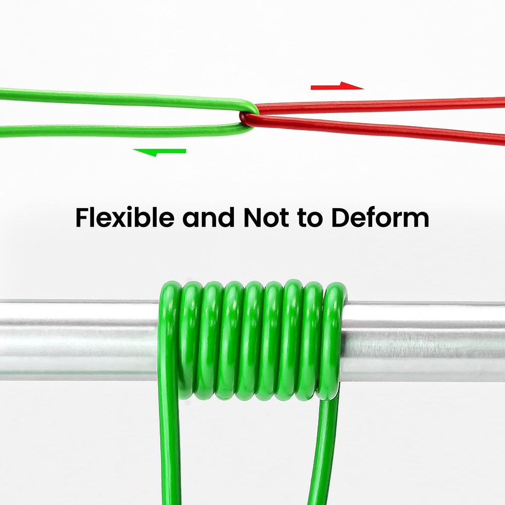 5 Pcs Alligator Clips Test Leads Dual Ended Electrical Testing Wires