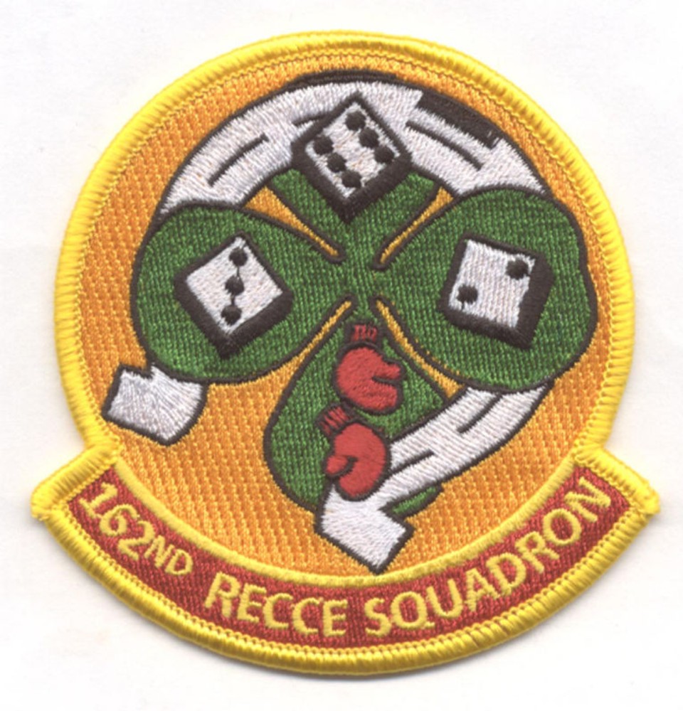 162nd RECCE SQUADRON HERITAGE  patch