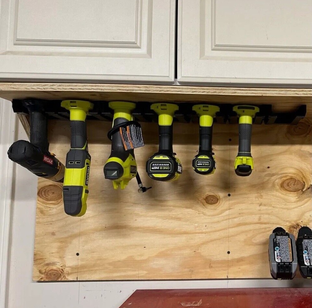 Ryobi Tool Holder Wall Mount 15 pack- Black