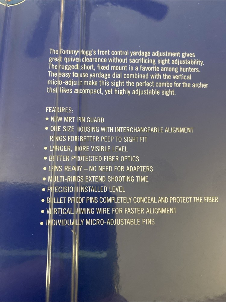 Apex HOGG TOMMY Boss - ARCHERY SIGHT