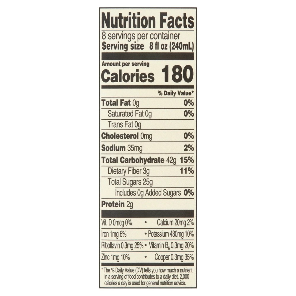 Great Value 100% Prune Juice, 64 fl oz (2 pack)