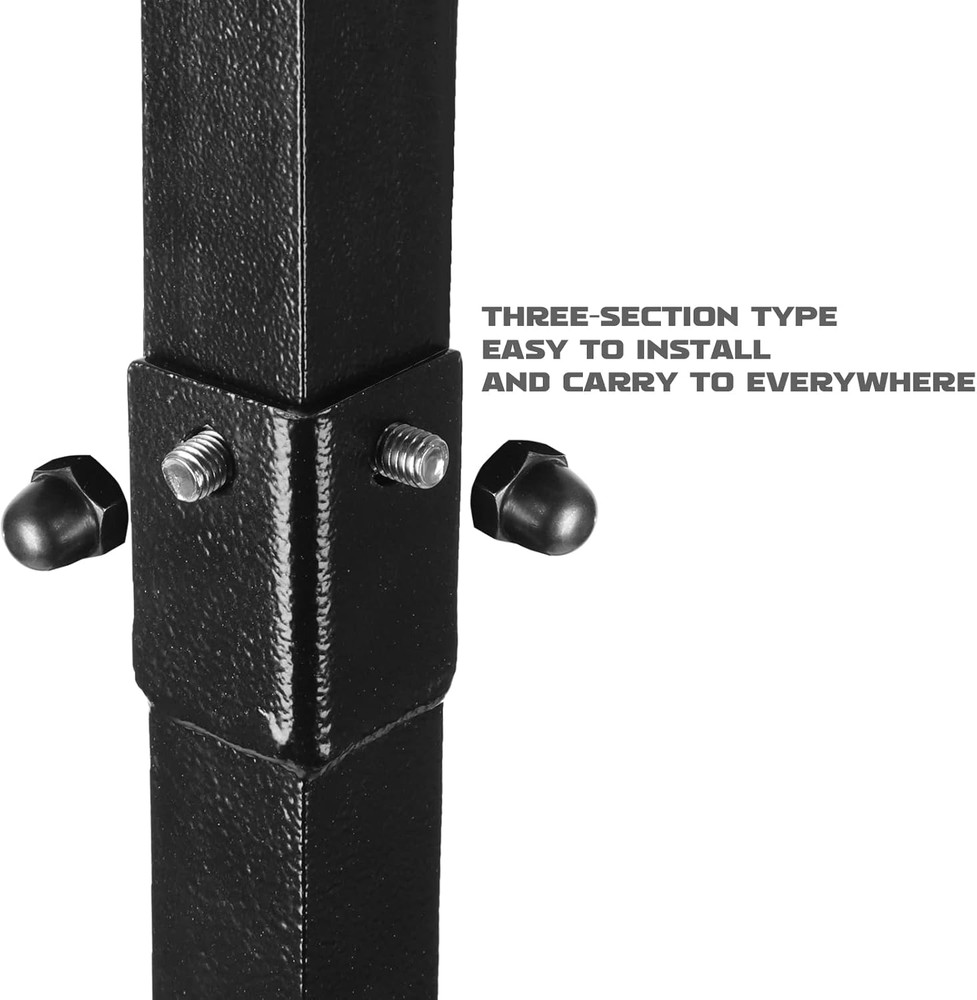 Dueling Tree for .22 Rimfire with Detachable Three-Section Design - Ground-Inser