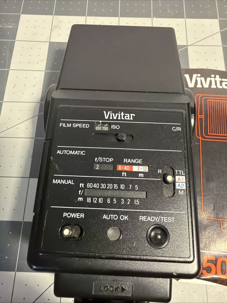 VIVITAR Thyristor 550 FD Flash