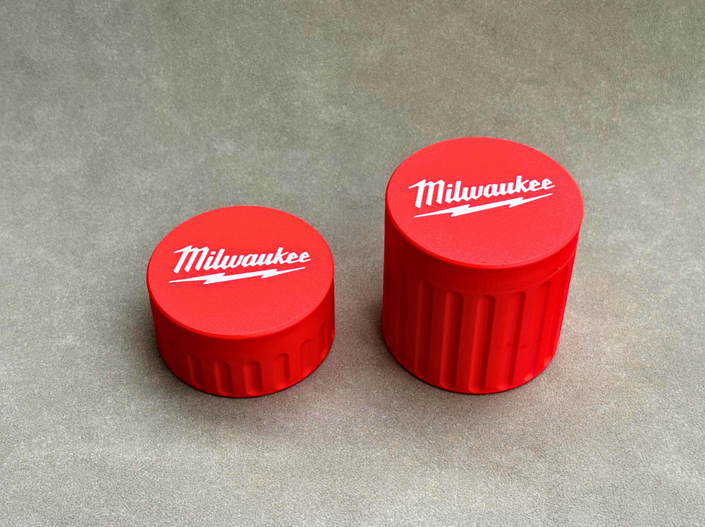 Milwaukee Container – Threaded Screw & Parts Storage Box 3D Printed for Tools