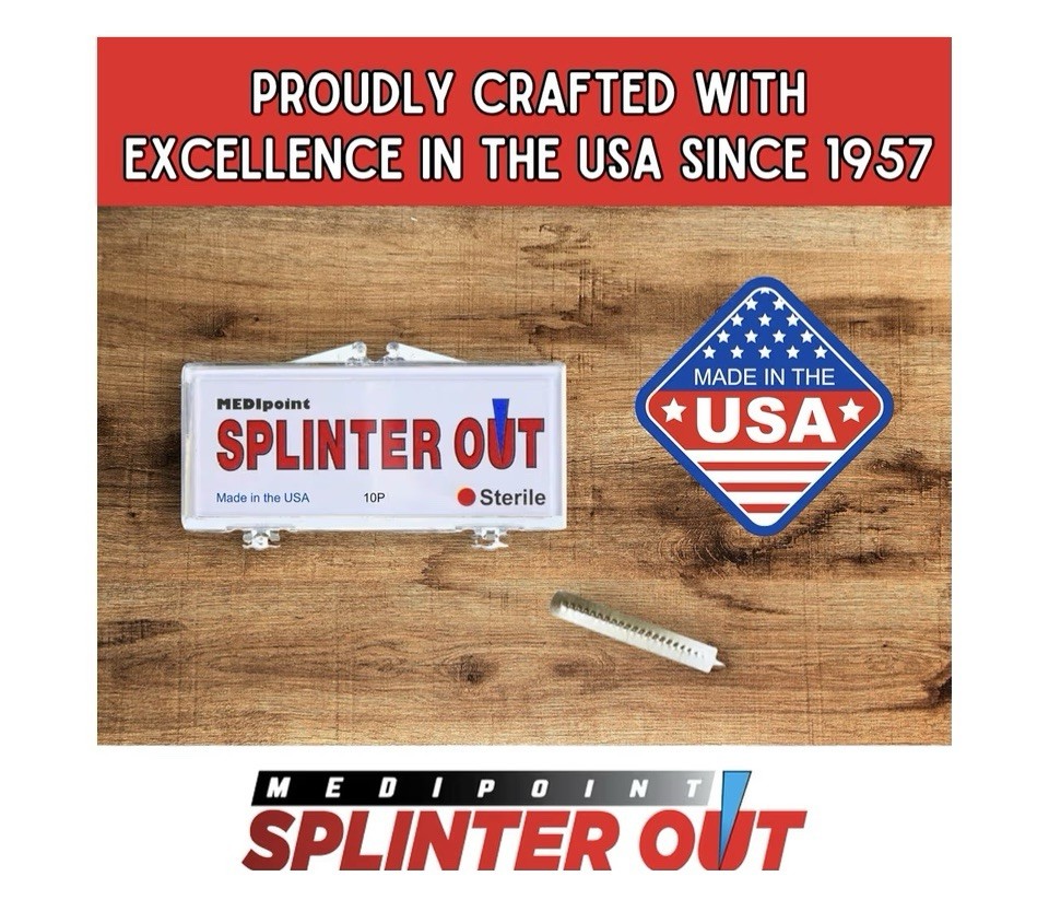 NEW Medipoint Splinter Out Remover - 20 PACK