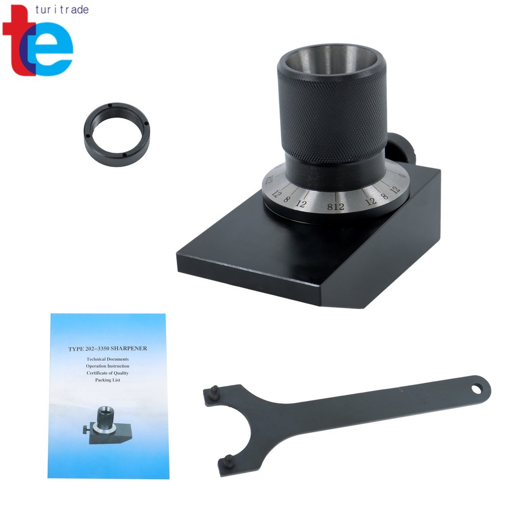 Precision End Mill Sharpening Fixture 5C Collet Type | Angle Grinding