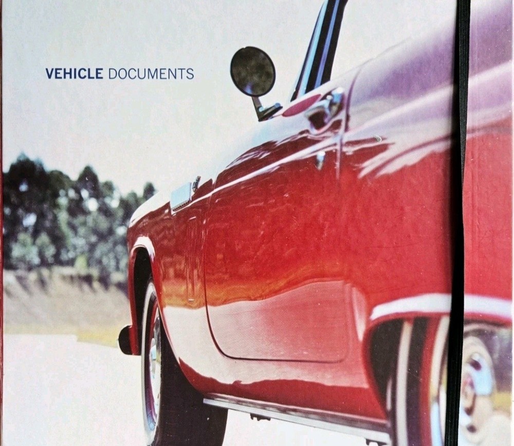 K Two Products Vehicle Documents Folder Wallet Registration Insurance Service