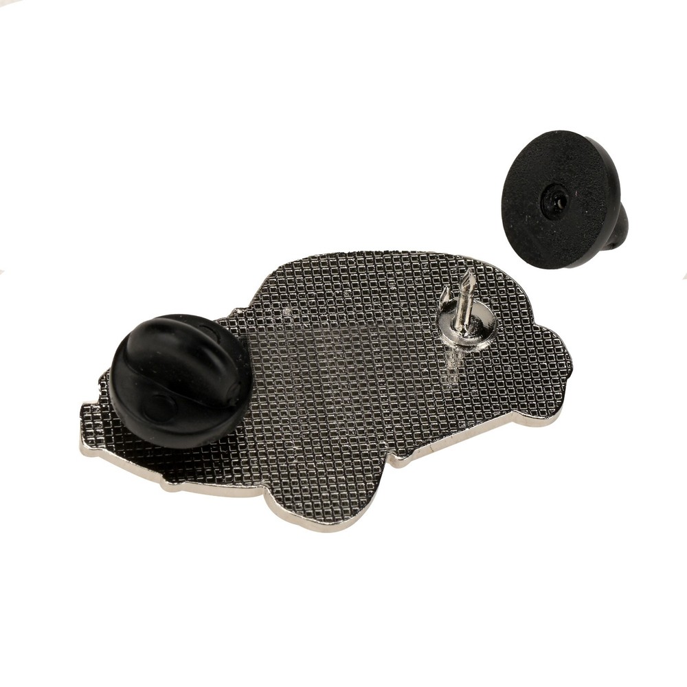 1967 VW Bug White Hat Lapel Pin