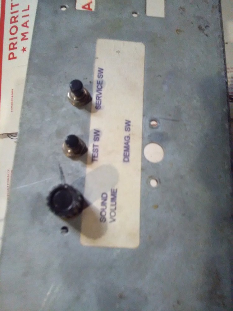 gunblade arcade test switch volume controller working #3