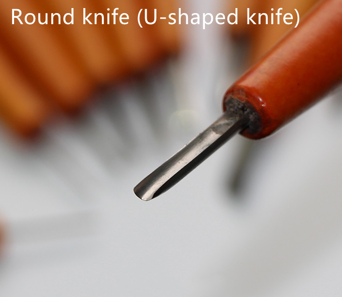 20pcs basic wood engraving carving tool set for printmaking