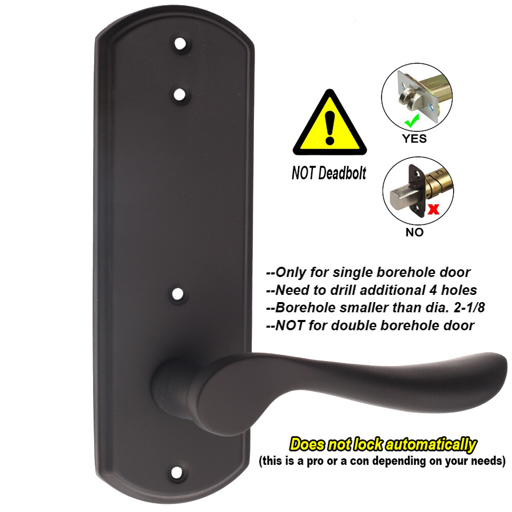 Door Lock Keyless Keypad Entry Mechanical Combination Code Lock High Security