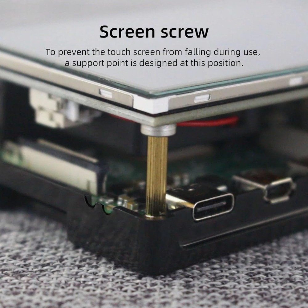 Raspberry Pi Display, 3.5 Inch Touchscreen with Raspberry Pi 5 Case, 480X320 TFT