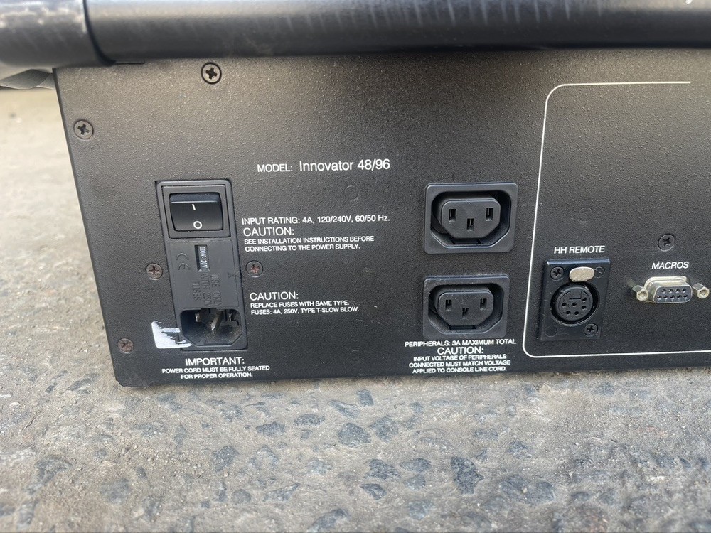 NSI Innovator 48/96 Colornet Memory Lighting Control Console